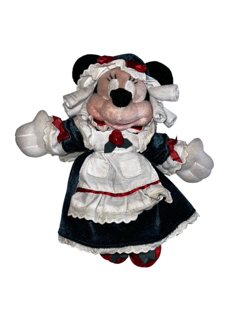 Disney Minnie Mouse Plush in Black, White, Red
